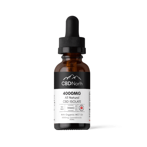 (Free Gift) THC-Free CBD Oil Isolate - 4000mg